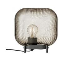 Iittala 1027912 Lampe de Table, Verre, Marron, 25 cm