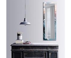 Bonamaison Décoration Murale Impression sur Miroir Encadré sur Toile, Dimensions: 40 x 120 Cm - Conçu et fabriqué en Turquie