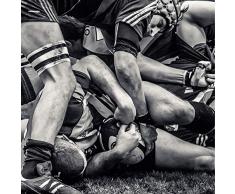 Scenolia Tableau sur Toile Rugby 60 x 60 cm | décoration Murale Design imprimée en France