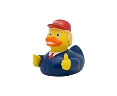 Lilalu President Donald Trump Jouet de Bain en Caoutchouc 8 x 8 x 30,5 cm