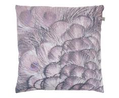 Dutch Decor Coussin Pakra 45x45 cm Lilas - Coussins Déco - Oreiller Décoratif - Déhoussable - Zippé