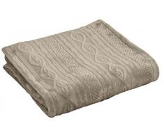 Enjoy Home P023NA130150 Plaid flannel frappé Naturel