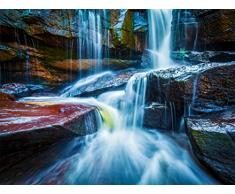 AG Design fTxxl1466 Odeur-Panneau Murale Photo Mural/pour Porte Motif Cascades