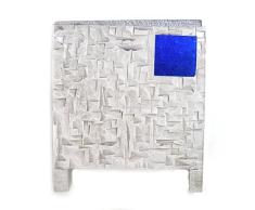 Werkstätte Chlada 2433b Serviette Porte carrée (Bleu)