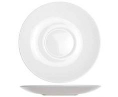 Arcoroc Intensity-Set Lot de 6 soucoupes pour tasse Ã cafÃ© petit-dÃ©jeuner en verre Zenix 14 cm