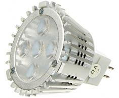 Eneride Spot LED Nichia MR16, 40Â Â°, 5.8Â W, 12Â V, GU5.3, 400Â lm, Blanc Chaud e8034335