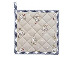Clayre & Eef LCH45BL Litlle Chicken Manique Env. 20 x 20 cm.