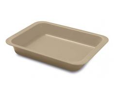 Guardini 74024 Gold Elegance, Plat Ã Four 24x32cm, Acier avec RevÃªtement Anti-AdhÃ©rent, Couleur Or