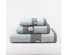 Natural History Gifts Set Serviette de Bain 3Â unitÃ©s. 400Â g cendrÃ© 30Â x 50Â cm/50Â x 100Â cm/100Â x 150Â cm