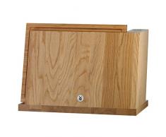 WMF 1880614500 Bloc à Couteaux avec Planche à Découper Bois Brown 43.7 x 29.5 x 21.1 cm 2 unité(s)