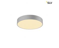 SLV MEDO 40 CW, Corona Lampe murale Ã LED dintÃ©rieur et de plafonnier en aluminium Gris argentÃ© 3000/4000 K 30 W