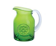Dartington Cristal Anemone/Citron Vert Petite Fleur Cruche, Multi