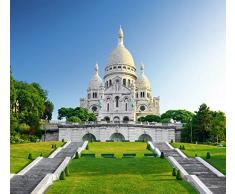 Papier Peint dÃ©co poster BASILIQUE SACRE COEUR 3 x 2,70 m | DÃ©co et photo murale XXL QualitÃ© HD Scenolia