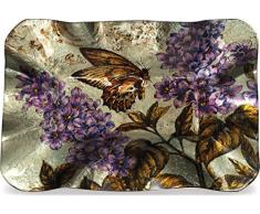 Angelstar 19184Â Majestic Monarch Assiette Rectangulaire, 35,6Â cm