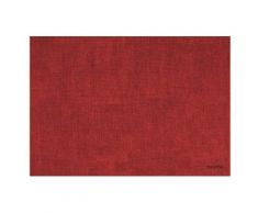 Guzzini Set DE Table Doubleface Fabric Tiffany, PU, Red, 43x30