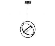 ONLI Suspension Rings LED, noir