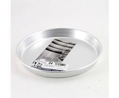 Agnelli Pentole Moule à Tarte Conique Bas, Aluminium, Gris Moderne 24 cm Gris