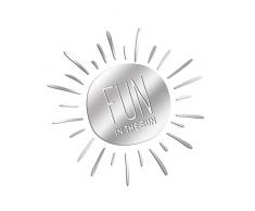 Asir Group LLC 226ECL1173 Miroir dÃ©coratif EA - 07, Argent