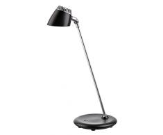 Alco 9216Â Classe Ã©nergÃ©tique A, lampe de table LED, env. 40Â cm, noir/argent, Aluminium, noir/argentÃ©, 20 x 20 x 48 cm