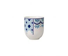 Villeroy & Boch Tea Passion Medina Mug Ã thÃ© noir, 240 ml, Porcelaine Premium, Blanc/Bleu