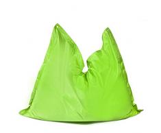 Pushbag Pouf, Polyester, Citron Vert, 130 x 130 cm