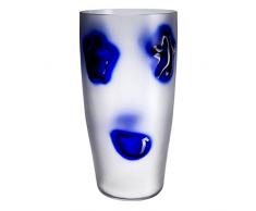 Verre de BohÃªme Cosmos Vase, Verre, Blanc, 22Â x 22Â x 45Â cm