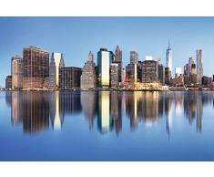 Papier Peint poster panoramique MANHATTAN PANORAMIQUE 4 x 2,70 m | DÃ©co et photo murale XXL QualitÃ© HD Scenolia