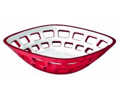 Guzzini, Panier à Pain Bicolore, 24 x 24 x h6,5 cm
