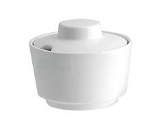 Lubiana Hel Sucrier en Porcelaine Blanc 20 cl