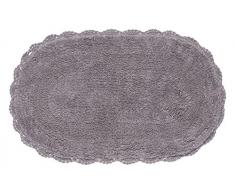 unocasa & Design Tapis de Bain Ovale Mauve 50Â x 80Â cm