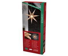 Konstsmide 2925-255 Eclairage de Noël Ãtoile en Papier/Acrylique Multicolore