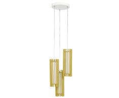 WOFI 625603069000 Lampe suspendue, Plastique, 30 W, Jardin, Blanc