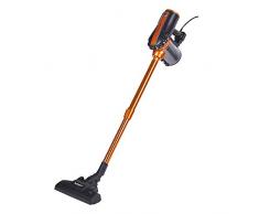 Techwood TAS-9035, Aspirateur Balai 2 en 1, 600W, 0.5L, Noir/Orange