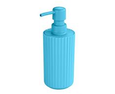 Allstar 23029100 Distributeur de Savon, Polypropylène, Bleu, à 7 x 18 cm