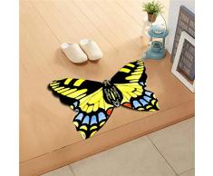 Bonamaison Paillasson décoratif Multicolore 50 x 80 cm