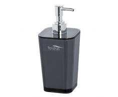 FERIDRAS Rodi Distributeur de Savon Gris 7,2 x 7,2 x 17 cm