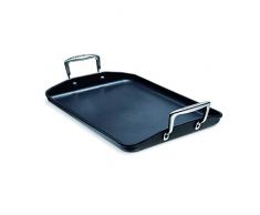 Le Creuset 96700434000000 Plancha gÃ©ante 34 x 25 cm, Fonte dAluminium, Noir, 35
