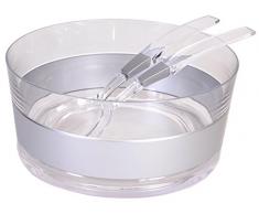 Aulica 6402/03 Saladier Acrylique Blanc 28 cm