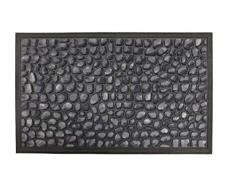 Mighty Mats Paillasson en Nylon Gris 45 x 75 cm