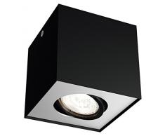 Philips myLiving Spot 5049130p0Â âÂ Spot de lumiÃ¨re (Surfaced Lighting Spot, 1Â ampoule (s), LED, 4,5Â W, 500Â lm, noir)