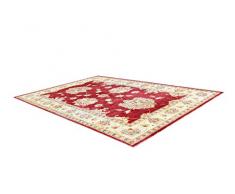 Eden Carpets Ziegler Tapis noué à la Main, Laine, Multicolore, 104 x 150 cm