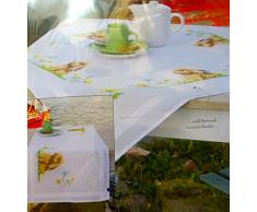 Vervaco Kit Chemin de Table Un Lapin sur lherbe