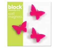Block Magnet Mural Motif Papillons