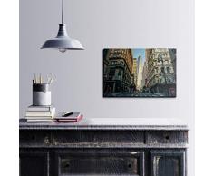 Bonamaison DÃ©coration Murale Impression sur Toile, Dimensions: 60 x 40 Cm - ConÃ§u et fabriquÃ© en Turquie