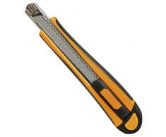 Fiskars Cutter Professionnel Auto Rechargeable Usage intensif 9 mm, Orange/Noir, 1004621