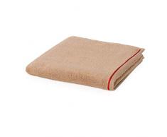 MÃ¶ve Cashmere & Cotton Serviette de Toilette, Wood, 50 x 100 cm