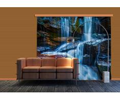 AG Design fCC/XXL 400 Rideau Voilage pour Chambre denfant Motif Cascade