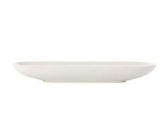 VilleroyÂ &Â Boch - Bol Ã Olives Artesano Original, Bol Plat au Bord SurÃ©levÃ© en Porcelaine Premium Blanche, Compatible Micro-Onde, 28Â XÂ 8Â cm