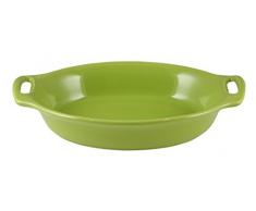 Appolia 223234527 Harmonie Plat Ovale CÃ©ramique Citron Vert 34,5 x 24 x 7,5 cm