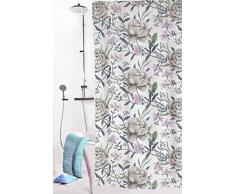 Vallila Rideau de Douche, Rose/Vert, 180 x 200Â cm